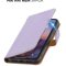 Чехол книжка Xiaomi Redmi Note 10 Pro Kruche Flip Royal view Light purple