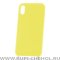 Чехол-накладка iPhone XS Max Derbi Slim Silicone-2 желтый