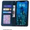 Чехол книжка Huawei P Smart 2021 Kruche Purse Combi Blue