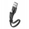 Кабель USB-iP Baseus Nimble Black 0.23m 2А