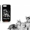 Чехол-накладка iPhone 7 Plus/8 Plus Remax Funny Pets Black