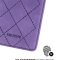 Чехол книжка Samsung Galaxy S22 Ultra Kruche Rhombus Lilac