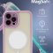 Чехол-накладка iPhone 12 Pro Max Kruche Reliable Magnet Violet