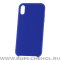 Чехол-накладка iPhone XS Max Derbi Slim Silicone-2 васильковый