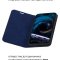Чехол книжка Xiaomi Redmi Note 7/Note 7 Pro Kruche Strict style Dark blue