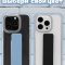 Чехол-накладка iPhone 14 Pro Derbi Magnetic Stand Transparent Black