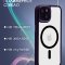 Чехол-накладка iPhone 13 Kruche Reliable Magnet Purple