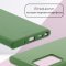 Чехол-накладка Samsung Galaxy Note 20 Ultra Kruche Silicone Plain Light green
