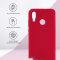 Чехол-накладка Huawei Honor 10i/20i Kruche Silicone Plain Red