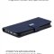 Чехол книжка Huawei P40 Lite Kruche Flip Classic Blue
