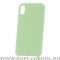 Чехол-накладка iPhone XS Max Derbi Slim Silicone-2 мятный
