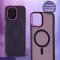 Чехол-накладка iPhone 12 Pro Max Kruche Camera Shine Magnet Purple