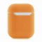 Чехол для наушников AirPods 2 ультратонкий оранжевый 
