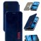 Чехол книжка Samsung Galaxy A01/A015 Kruche Open Book-1 Dark Blue