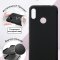 Чехол-накладка Huawei Y6 2019/Y6s 2019/Honor 8A/8A Pro Kruche Silicone Plain Black