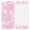 Защитное стекло iPhone 6/6S 9342 2 в 1 розовое