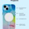 Чехол-накладка iPhone 14 Kruche Smoke colored Magnet Clear