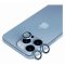 Защитное стекло для линз камеры iPhone 13 Pro Max/iPhone 13 Pro Amazingthing Aluminum Blue 3шт 0.33mm