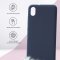 Чехол-накладка Xiaomi Redmi 7A Kruche Silicone Plain Midnight blue
