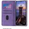 Чехол книжка Samsung Galaxy S9 Plus Kruche Rhombus Lilac