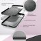 Чехол-накладка iPhone 13 Pro Kruche Silicone Magnet Black