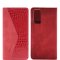 Чехол книжка Samsung Galaxy S20 FE Kruche Purse Croc Red