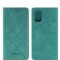 Чехол книжка Samsung Galaxy S20 Plus Kruche Rhombus Turquoise