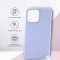 Чехол-накладка iPhone 13 mini Kruche Silicone Magnet Lilac purple