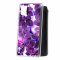 Чехол-накладка Samsung Galaxy Note 10 Lite Kruche Print Purple leaves