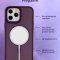 Чехол-накладка iPhone 11 Pro Kruche Camera Shine Magnet Purple