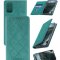 Чехол книжка Samsung Galaxy S20 Plus Kruche Rhombus Turquoise