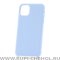 Чехол-накладка iPhone 11 Pro Max Derbi Slim Silicone-2 светло-голубой