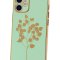 Чехол-накладка iPhone 12 mini Kruche Plating Shell Light cyan 