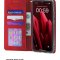 Чехол книжка Xiaomi Redmi Note 9 Kruche Purse Croc Red