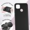 Чехол-накладка Xiaomi Redmi 9C Kruche Silicone Plain Black