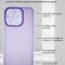 Чехол-накладка iPhone 15 Pro Kruche Camera Shine Lilac purple