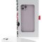 Чехол-накладка iPhone 11 Pro Max Kruche Liquid glass White