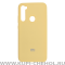 Чехол-накладка Xiaomi Redmi Note 8 Derbi Slim Silicone-2 желтый