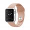 Ремешок для Apple Watch 42mm/44mm S/M силиконовый пудровый