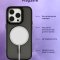 Чехол-накладка iPhone 14 Pro Kruche Camera Shine Magnet Black