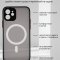 Чехол-накладка iPhone 12 Kruche Skin Shell Magnet Black