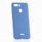 Чехол-накладка Xiaomi Redmi 6 Soft Touch 10659 голубой