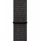 Ремешок для Apple Watch 38mm/40mm тканевый на липучке чёрный