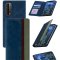 Чехол книжка Huawei P Smart 2021 Kruche Purse Combi Blue