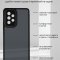 Чехол-накладка Samsung Galaxy A52 Kruche Camera Shine Black