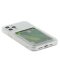 Чехол-накладка iPhone 12 Pro Derbi Poket с карманом для карт прозрачный