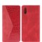 Чехол книжка Xiaomi Redmi 9A Kruche Purse Croc Red