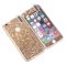 Защитная пленка iPhone 6/6S 2в1 3D 9466 золотая