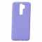 Чехол-накладка Xiaomi Redmi Note 8 Pro Kruche Silicone Plain Lilac purple