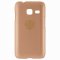 Чехол пластиковый Samsung Galaxy J1 mini 2016 Soft Touch с Гербом 9354 розовый